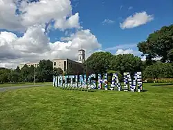 The university's campus in Ningbo, China has a replica of the university's Trent Building