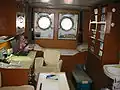 Officer's cabin aboard Kaiwo Maru