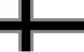 Tricolor Nordic / Scandinavian cross