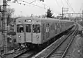 8000 series on the Oimachi Line in 1985