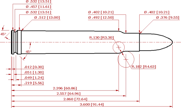 .375 Weatherby Magnum Schematic