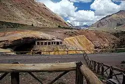 Puente del Inca natural monument.