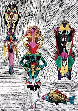 Adolf Hoffmeister, New Anatomical Atlas II, 1966