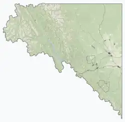 Cecil Lake is located in Peace River Regional District