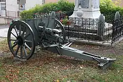 The rear of a 7.7 cm FK 96 n.A.