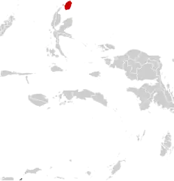 Location within Maluku Islands