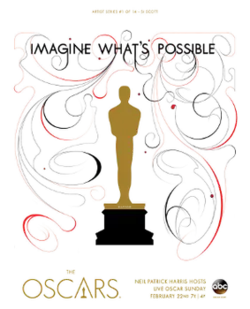 Official poster promoting the 87th Academy Awards in 2015.