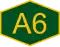 A6 highway logo