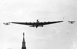 Tupolev ANT-20 propaganda aircraft.