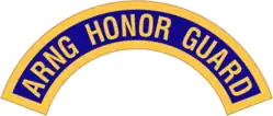 ARNG Honor Guard tab