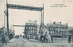 Travelers could reach Mers-les-Bains via the swing bridge, etc.