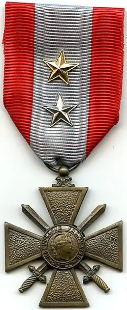 Croix de Guerre TOE