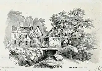 near 1840, by Eugène de Malbos