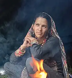 Bakarwal women from Chenab Valley of Jammu and Kashmir