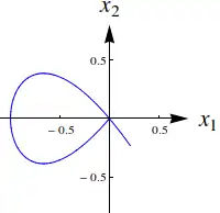 Not a homeomorphism onto its image