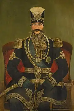 Portrait of Nasir al-Din Shah