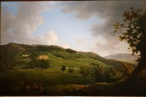 A View of Chatsworth House, 1770