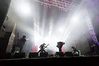 Performing at 2017's Wacken Open Air