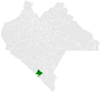 Municipality of Acapetahua in Chiapas
