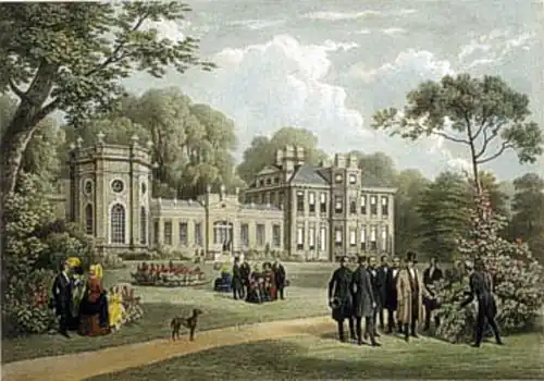 Johnston's Twickenham house in 1844