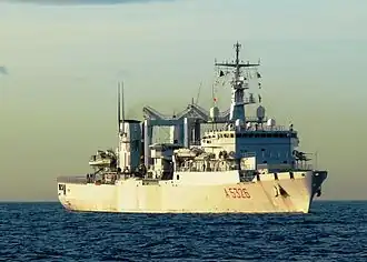 Etna at the port of Cartagena, Spain in 2011