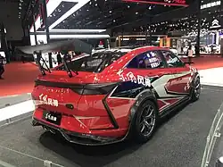 Aeolus Yixuan CTCC racecar rear