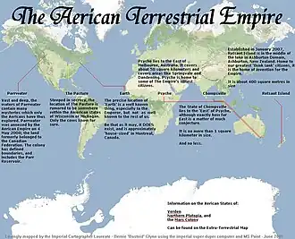 The Aerican Terrestrial Empire.