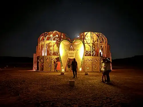 AfrikaBurn Temple 2024 - LuminEssence
