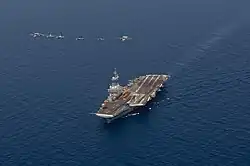 French nuclear aircraft carrier Charles De Gaulle
