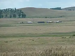 Airfield in Agapovsky District