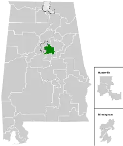 Map of the district