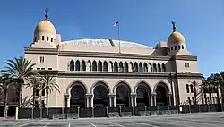 Exterior of the Shrine Auditorium