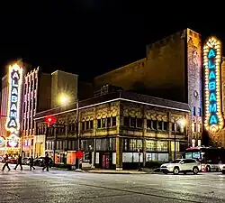 Alabama Theatre at Night - Birmingham, Alabama