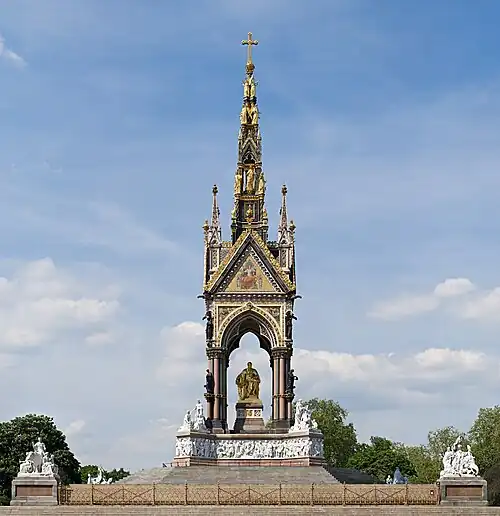 Image 28Albert Memorial, London (from Portal:Architecture/Monument images)