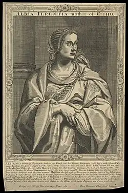 Albia Terentia, mother of Otho
