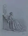 Woman Kneeling at Prie-dieu, 1865