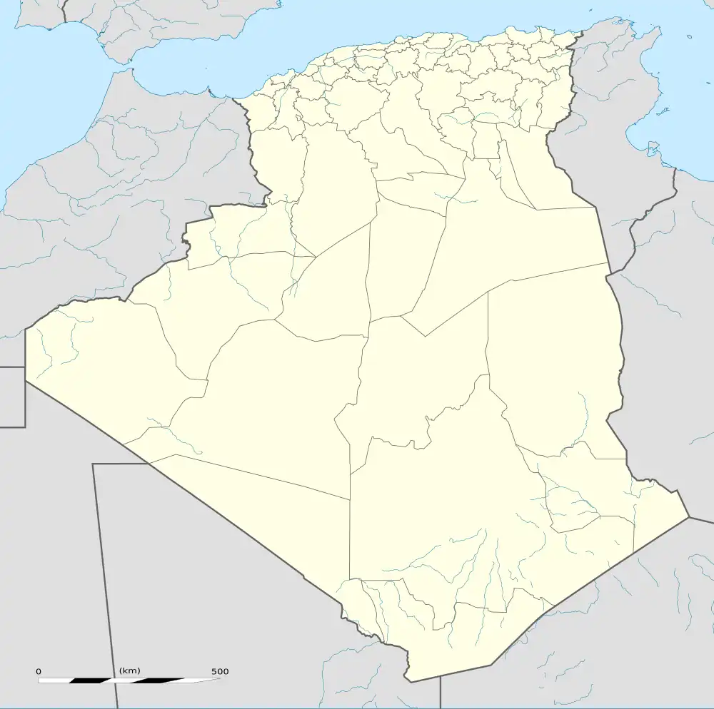 Tiaret is located in Algeria