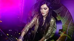 Ali Stone playing in December 2015