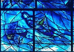 Detail of drowned woman in Window 8