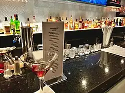 Ambassador Lounge in the Millennium Hilton Hotel.