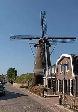 Amerongen, windmill: molen Maallust