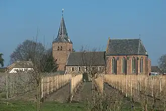 Andelst, reformed church
