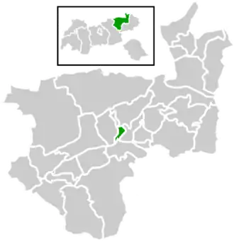Location within Kufstein district