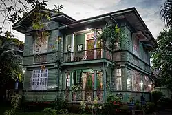 Angel Ledesma House, one of the hundred-year-old houses in Silay City