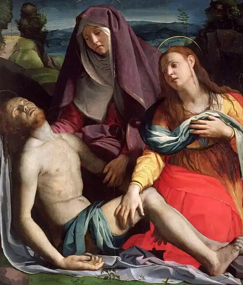 Pietà, 1530, Uffizi, Florence