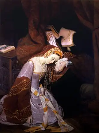 Édouard Cibot, Anne Boleyn in the Tower of London
