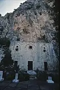 St Peter's Cave Church Facade