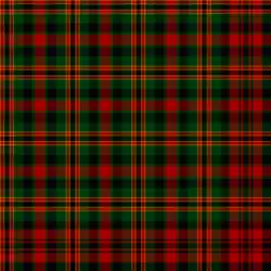 Bottom-right corner of blanket with total border selvedge; approximation based on photo of real blanket discovered in Nova Scotia, but probably Scottish, c. 1780s