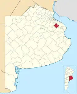 Brandsen Partido in Buenos Aires Province