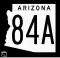State Route 84A marker